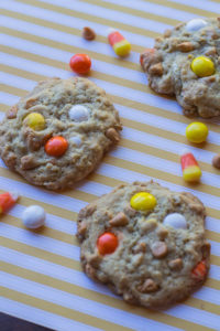 White Chocolate M+M and butterscotch chip cookies III