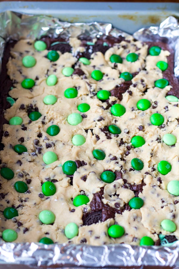 St. Patrick's Day Mint Brookies | Two in the Kitchen t