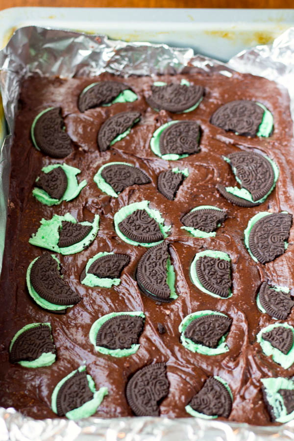 St. Patrick's Day Mint Brookies | Two in the Kitchen tii