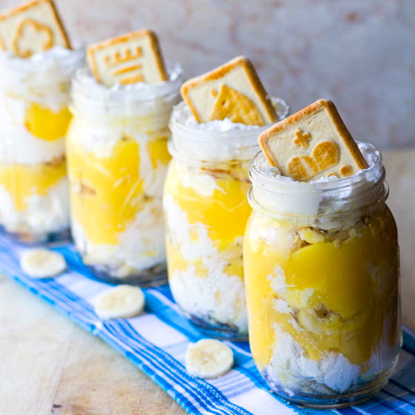 Banana Cream Pudding Parfait | Two in the Kitchen c