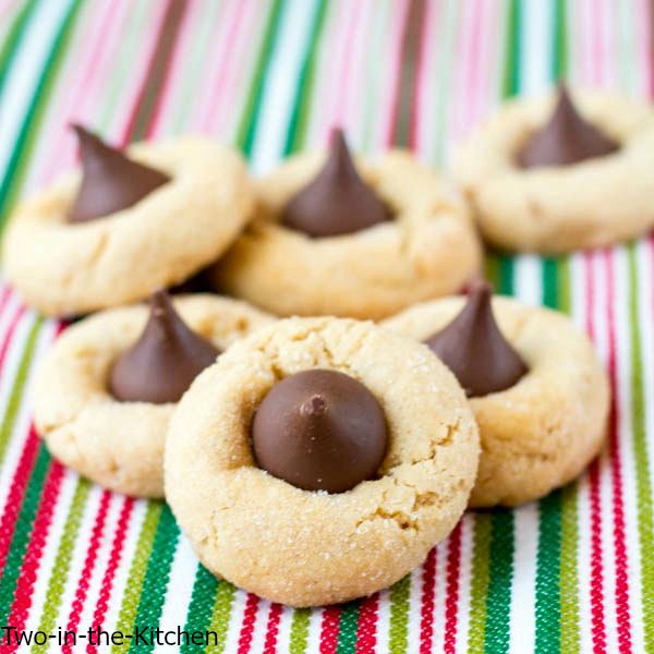 Peanut Butter Blossoms  Two in the Kitchen c