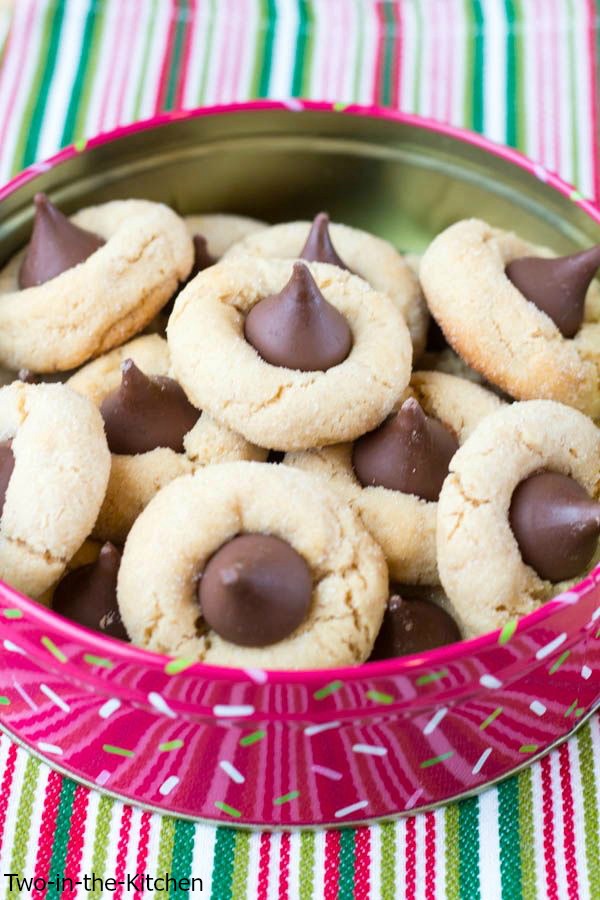 Peanut Butter Blossoms  Two in the Kitchen v