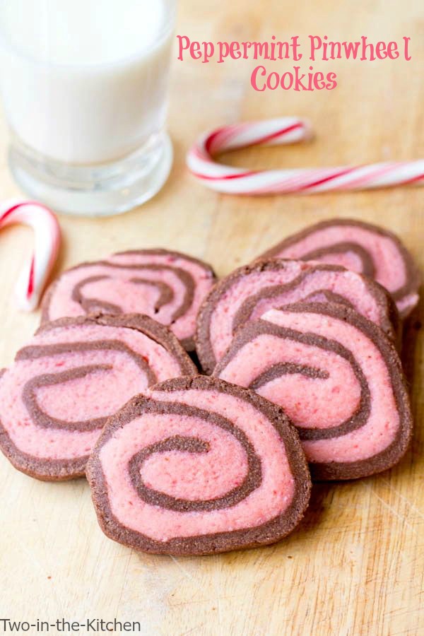 Peppermint Pinwheels  Two in the Kitchen vv