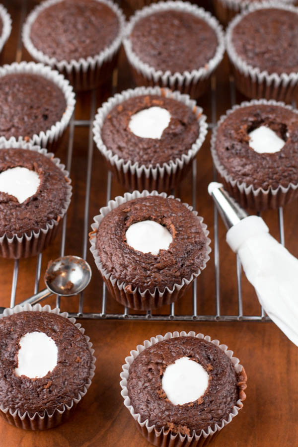 Hot Chocolate Cupcakes | Two in the Kitchen b