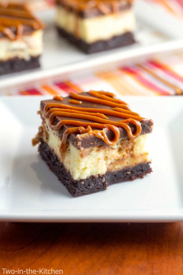 Dulce de Leche Cheesecake Brownies  Two in the Kitchen vvii