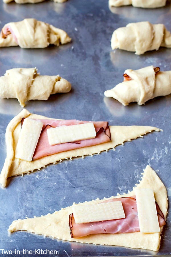 Ham and Cheese Crescents  Two in the Kitchen p
