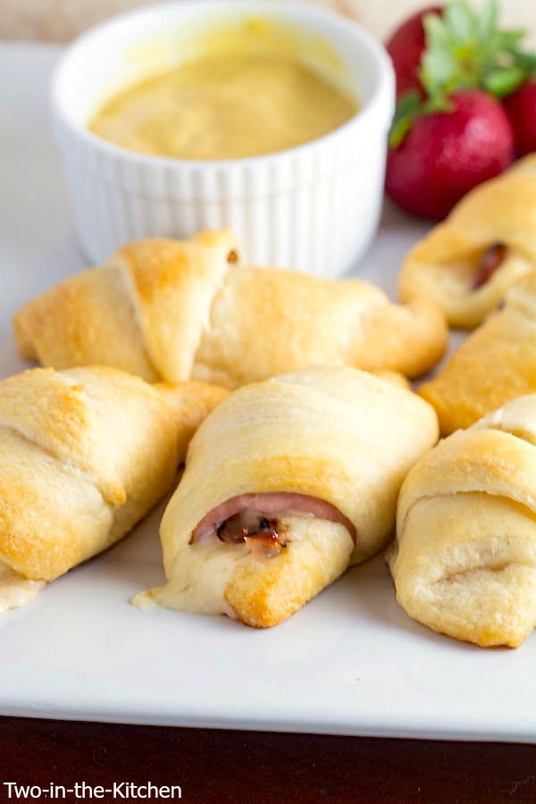 Ham and Cheese Crescents  Two in the Kitchen v