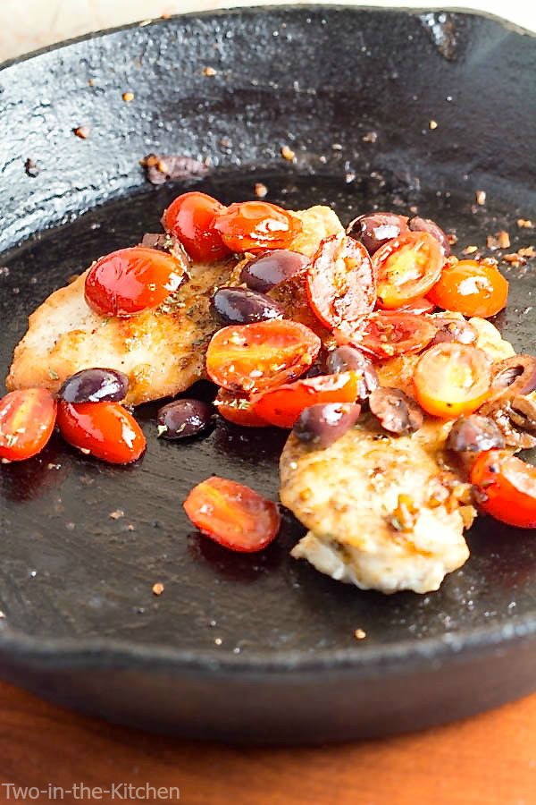 Sauteed Chicken Breasts with Tomatoes and Olives  Two in the Kitchen vii