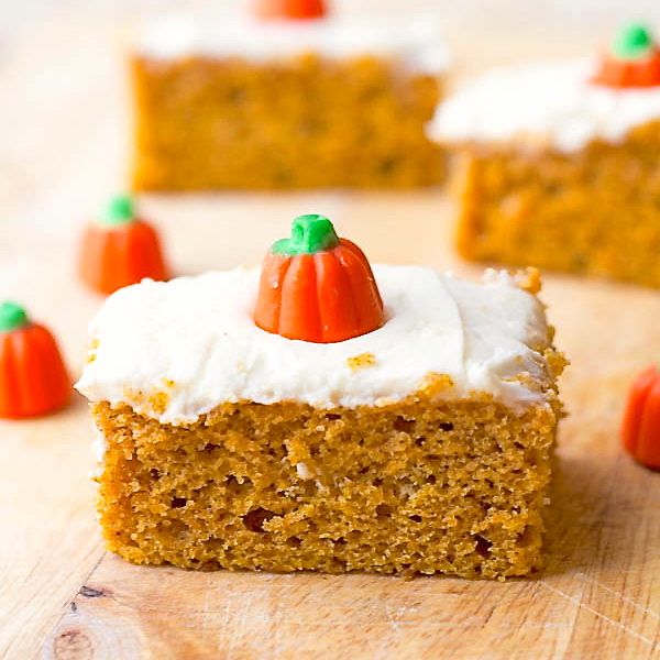 Pumpkin Bars | TWo in the Kitchen c