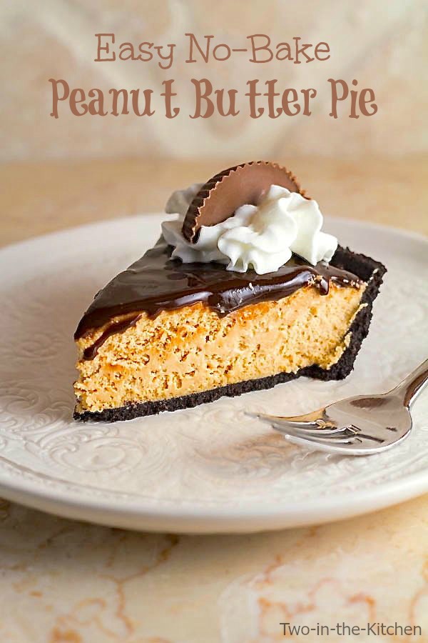 Easy No-Bake Peanut Butter Pie  Two in the Kitchen vi